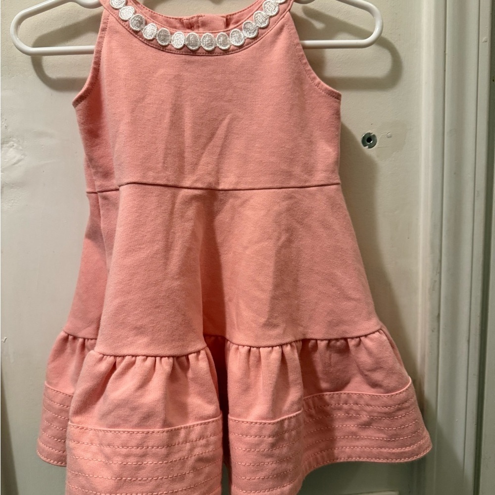 New Janie and Jack Oval Trim Ponte Dress - Picture 2 of 8